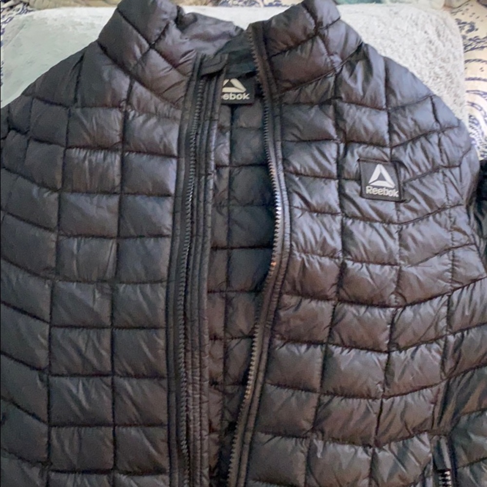 Reebok black winter jacket